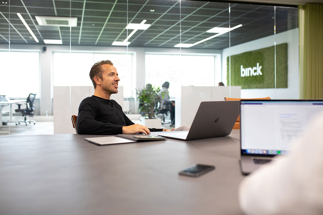 medewerker van binck